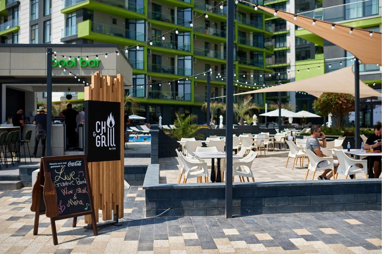 Sunrise Aparthotel Pool & Spa Mamaia Nord Năvodari Exterior foto